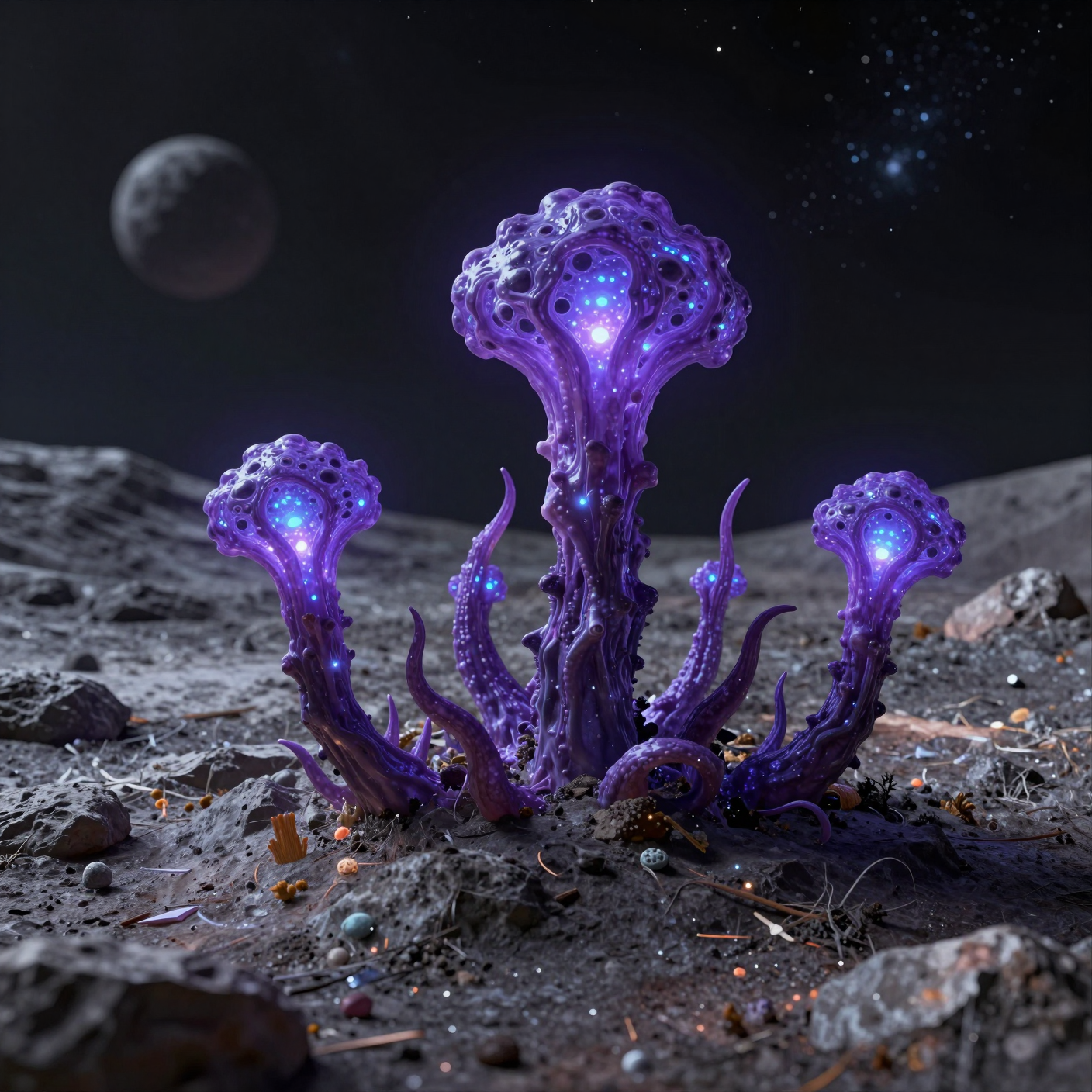 Alien pixels example