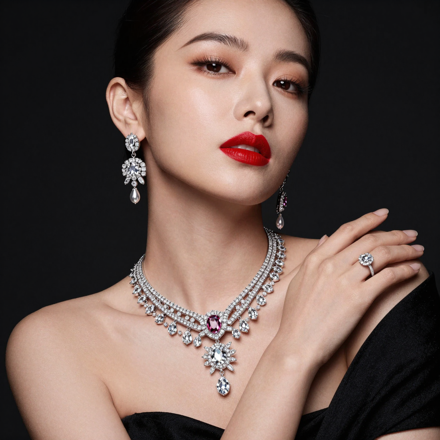 Glamour pixels example