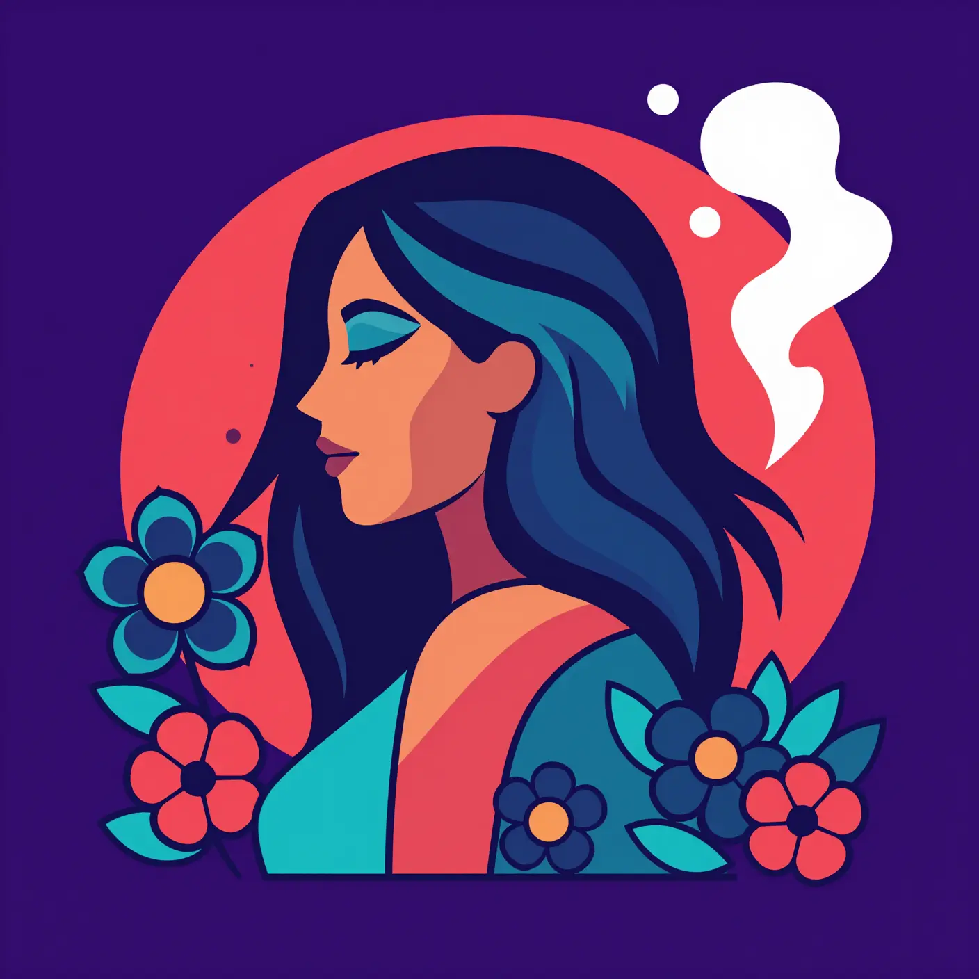 Bold color svg example